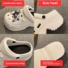 Women Clogs 2025 New Arrival Soft EVA Thick Platform Slippers Comfortable Garden Shoes Exquisite Fashion Girls Beach Sandals 2