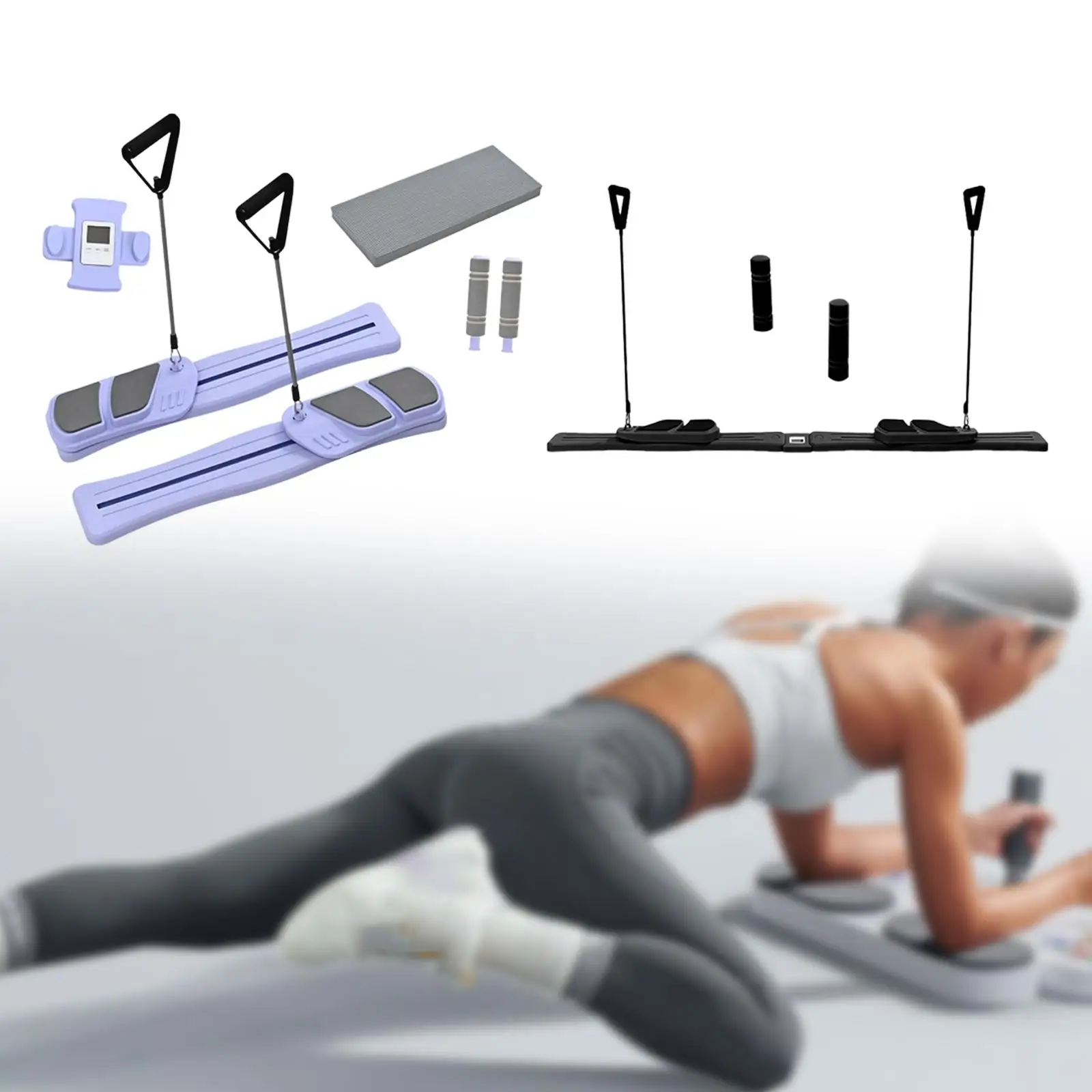 Portable Home Reformer, Multi-purpose Abdominal Training Machine, Sit-up Board Portable Home Reformer, Multi-purpose Abdominal Training Machine, Sit-up Board