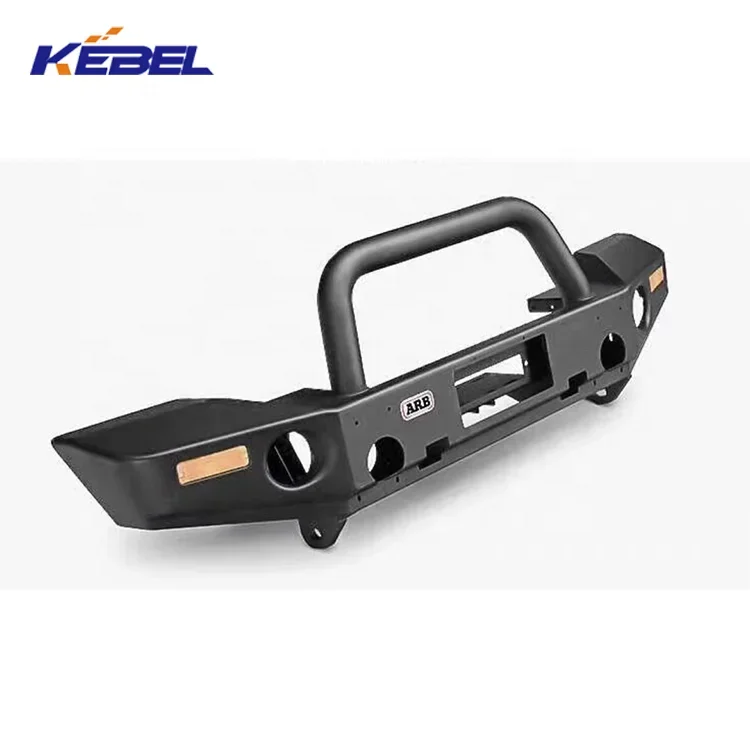 KEBEL auto parts square trailer hitch car bumpers front rear bumper for Jeep Wrangler JK custom