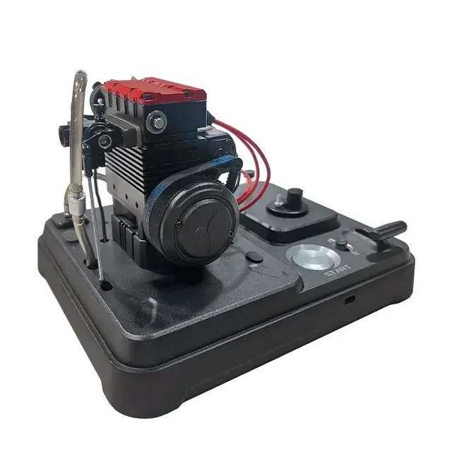 TOYAN FS-L200 Engine Model Toy Full Metal Hand-made Electric High-end Scientific Experiment Teaching Aids Engine and Base Gift 6