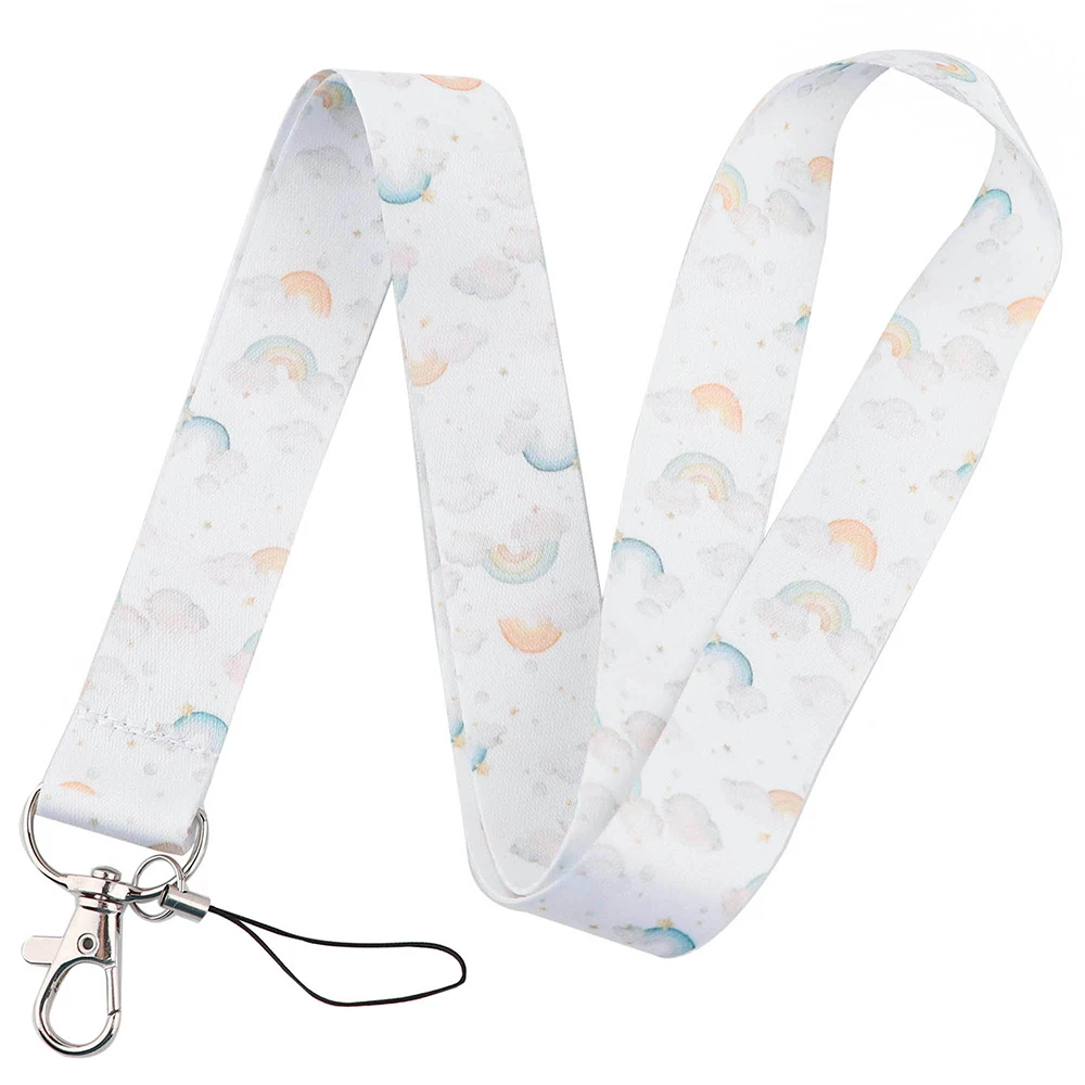 Vibrant Be Kind Quotation Lanyard – Inspirational Neck Strap & Keyring Accessory
