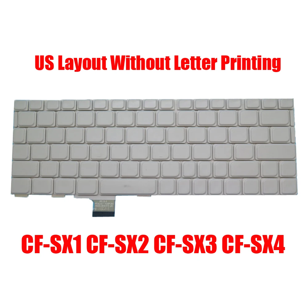 Tastiera Per Laptop Per Panasonic Per Let'S Note Cf-Sx1 Cf-Sx2 Cf-Sx3 Cf-Sx4 Muslimus Layout Senza Stampa Di Lettere Bianche