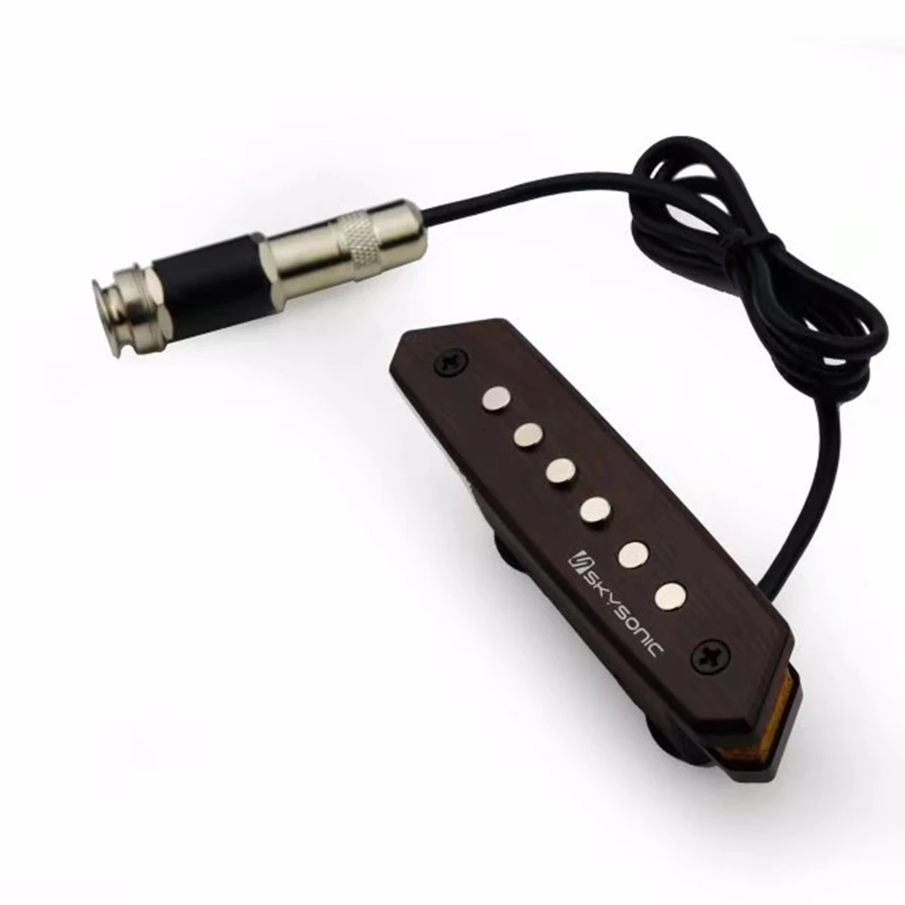 

Skysonic Guitar Pickup Passive Acoustic Guitar Soundhole Pickup Humbucker A-810 With Tone Colour Volume Control