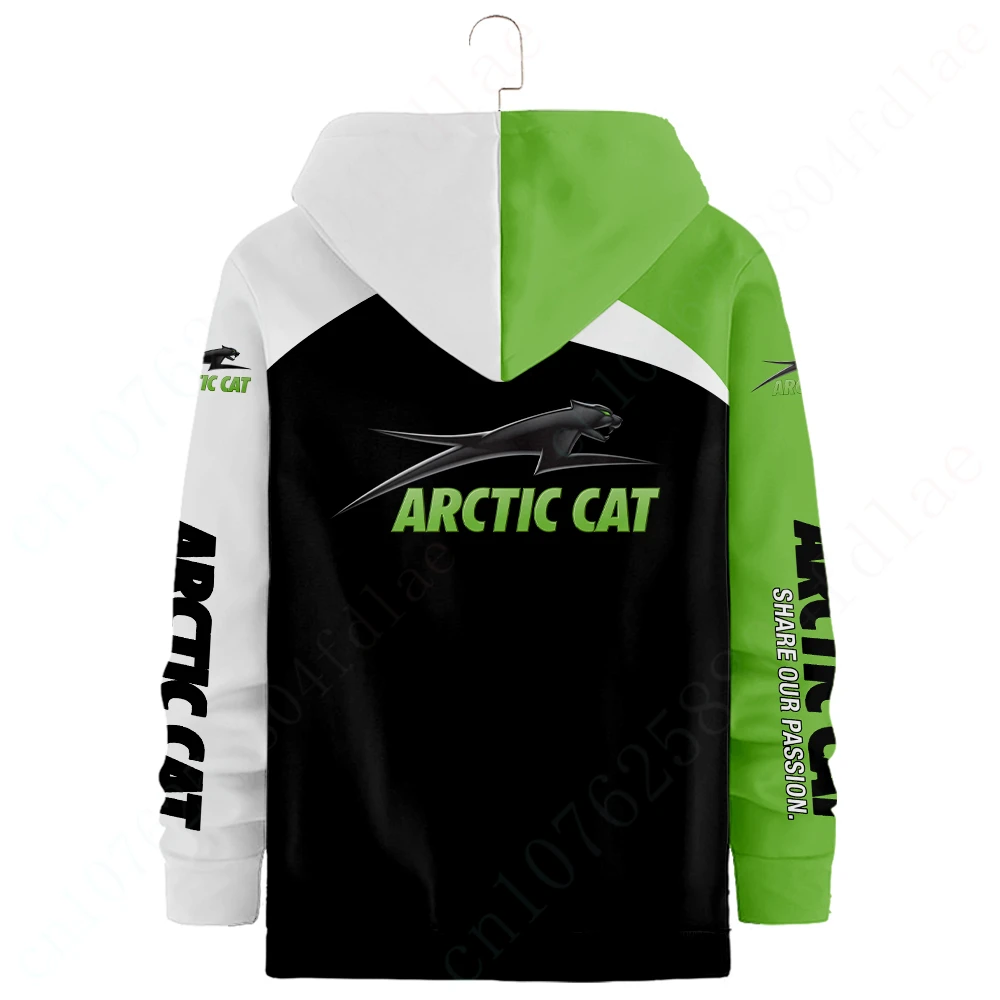 Arctic Cat Hoodies For Men Women Harajuku Sweatshirt Top Unisex Clothing Anime 3D Printing Zip Hoodies Casual Oversize Hoodie