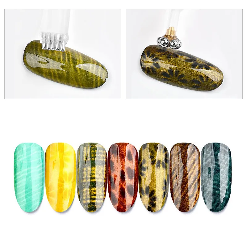 Description Picture 6 of item15cm Dual-Head Strong Magnetic Stick For 3D Magnetic Cat Eye Gel UV Gel Polish Varnish Multi-Function Magnet Pen Nail Art Tools