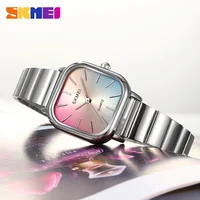 SKMEI 2190 For Ladies Female Girl Women Watches Waterproof Clock reloj mujer  Luxury Stainless Steel Strap Quartz Wristwatch 1