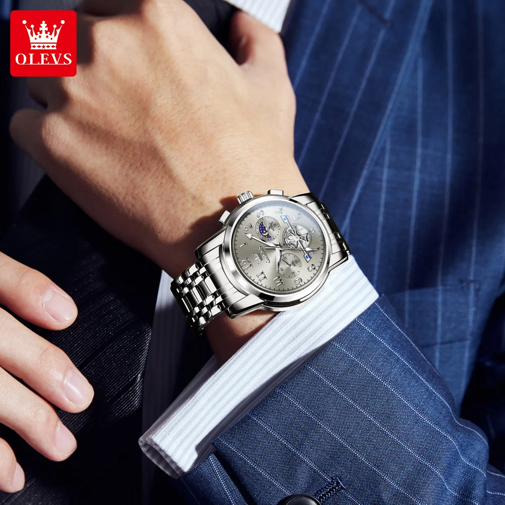 ساعات رجالية OLEVS 2900 من أفضل العلامات التجارية...