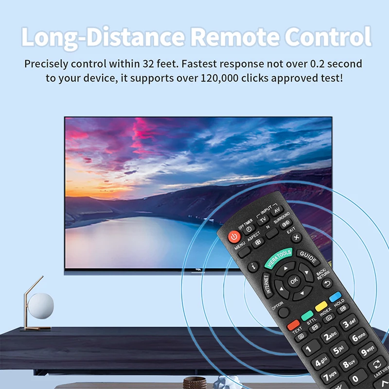 Telecomando Di Ricambio Per Ledbox 40 TV T2S2HEVC - Bandi Srl - Foto 6