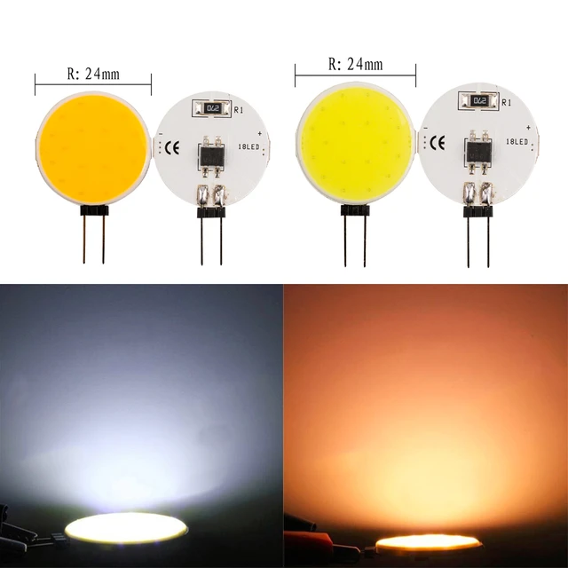 G4 LED COB 12 V Lampada faretto 5W 8W 10W 15W Bianco freddo/caldo