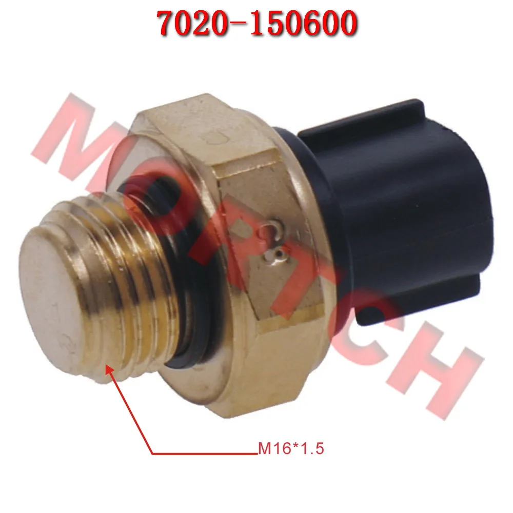 M16 Sensore Di Temperatura Dell'Acqua Thermo Switch 7020-150600 Thermoswitch Per Cfmoto Cforce Uforce Zforce 450 550 600 625 Z5 U6