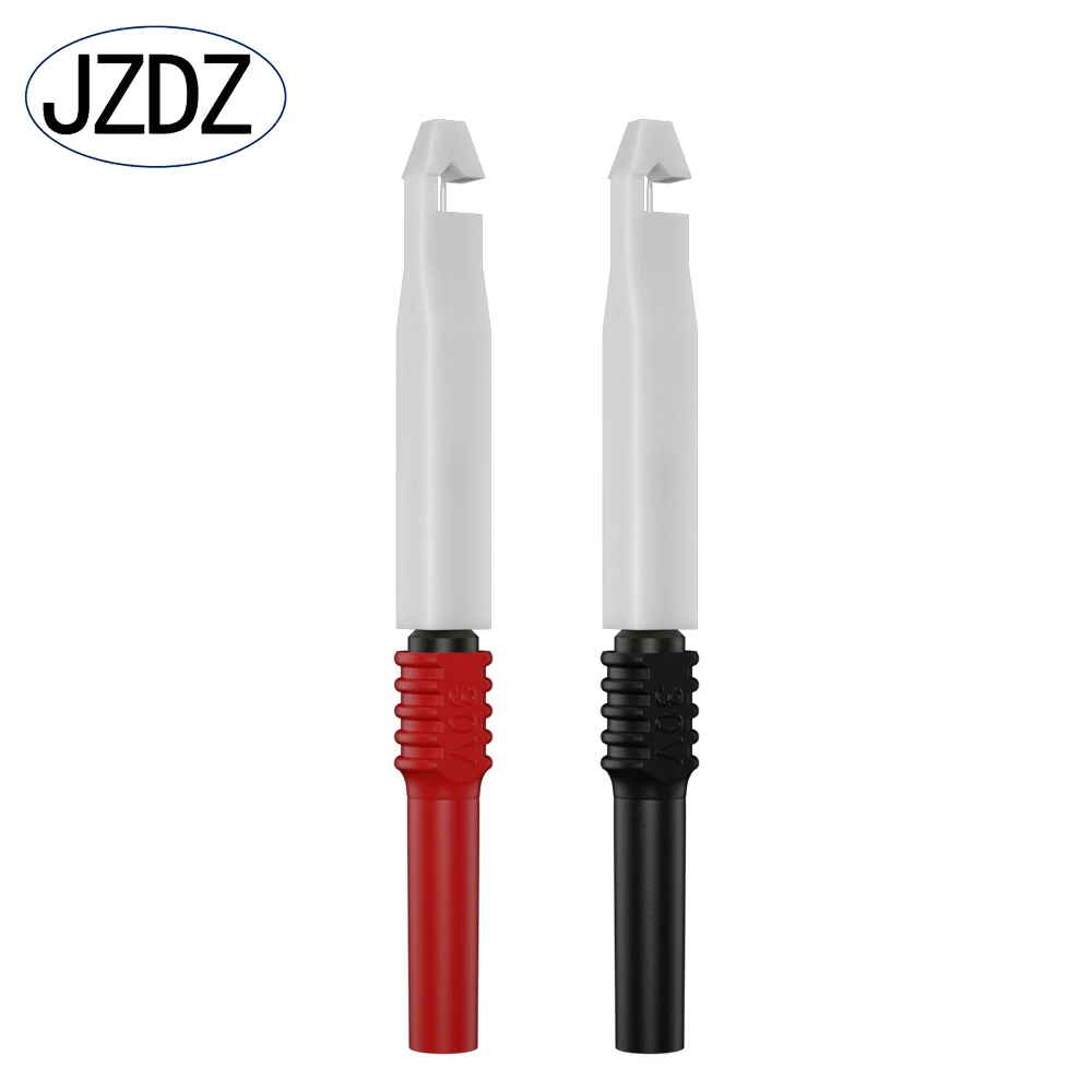 JZDZ 5pcs 멀티 미터 테스트 핀 프로브 진단 도구 절연 와이어 피어싱 테스터 바늘 팁 수리 액세서리 J.30009H