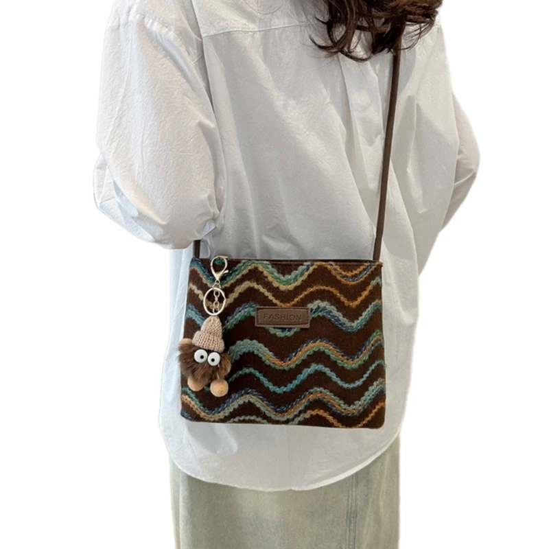 Simple Shoulder Bag for Women Korean Bag Casual Crossbody Bag E74B