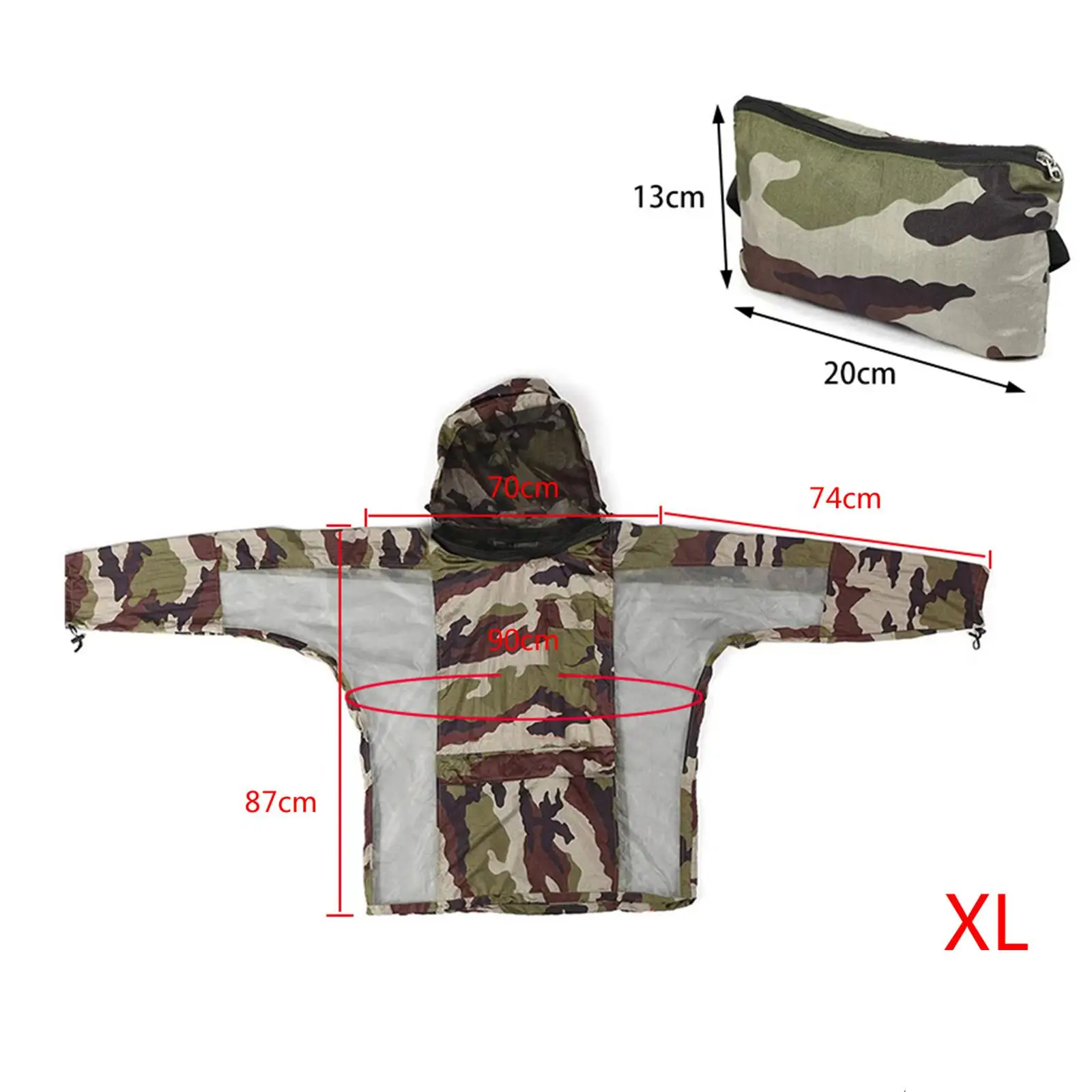 Jacket Fishing Clothes Protection for Gardening Hiking Camping