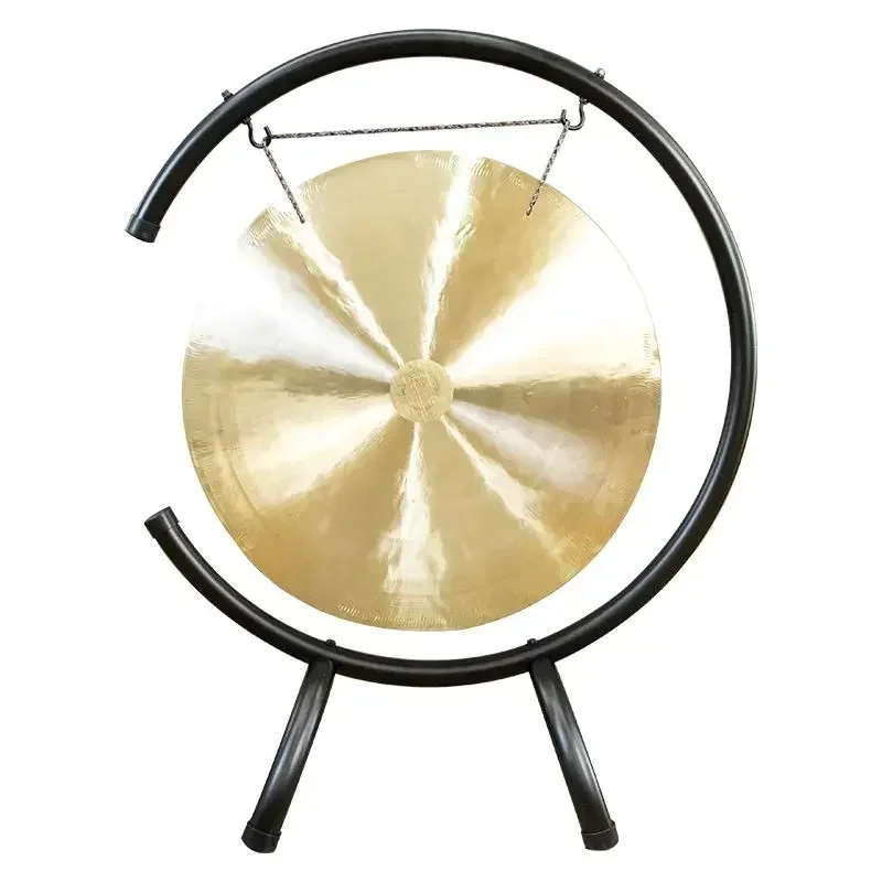 Handmade Copper Gong Instrument Traditional Chinese Musical Percussion Instruments Cymbals Professional Meditation Accessories