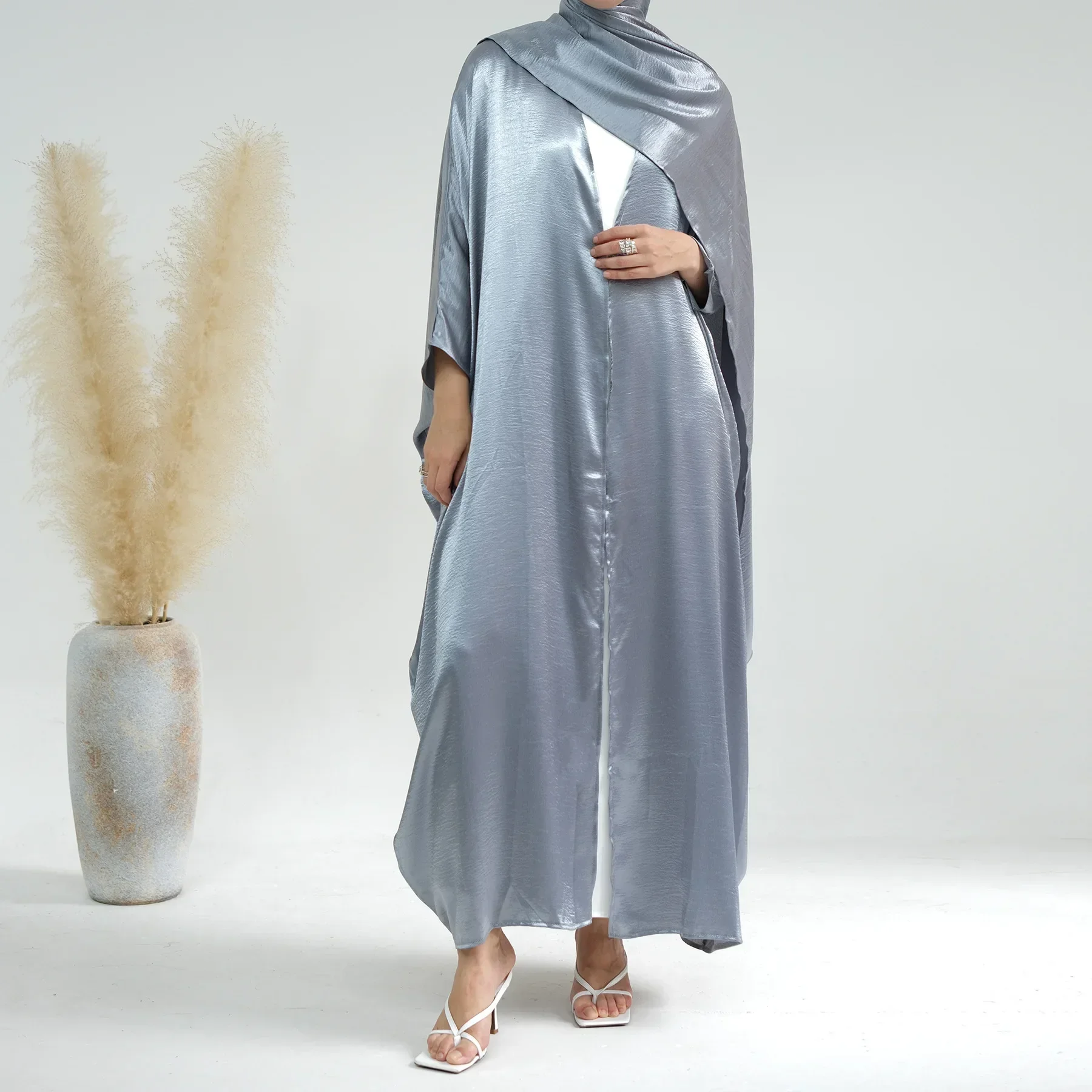 Morocco Party Dress Muslim Abaya for Women Kimono Long Bat Sleeve Caftan Dubai Abayas Turkey Kaftan Robe Vestidos Islam Clothing