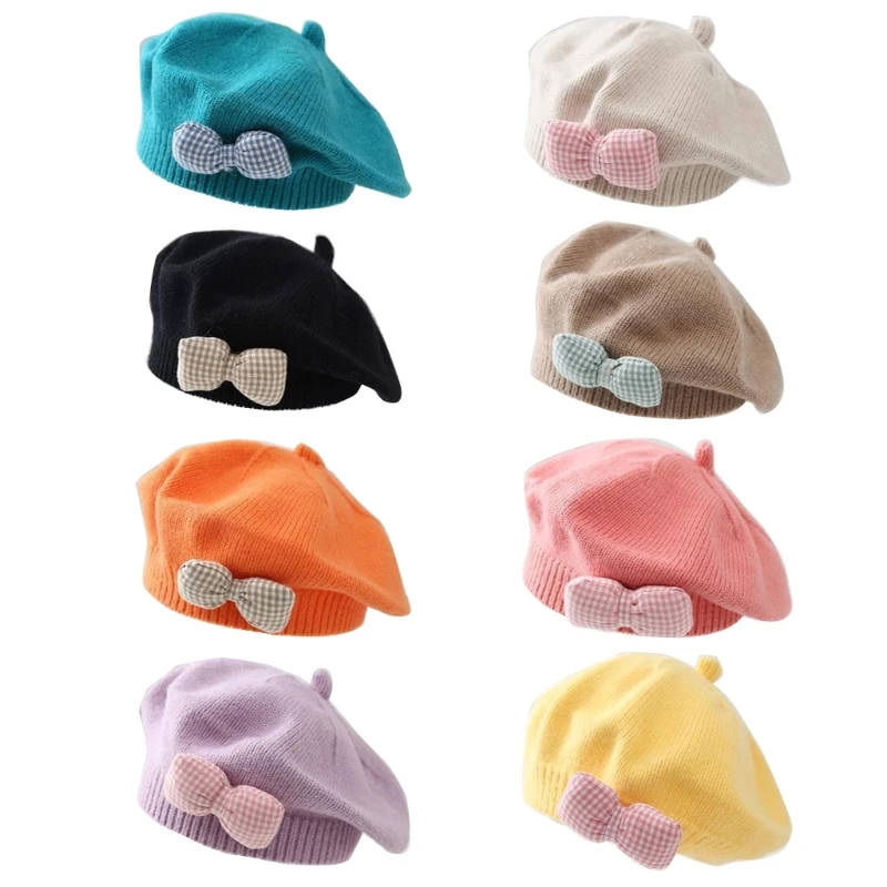 

Fashionable & Comfortable Hat Baby Girl Knit Cap Stylish for Daily Wear