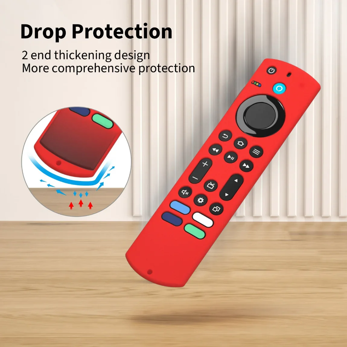New Amazon Fire TV Stick 4K 2023 remote control protective case, glowing in the dark silicone protective sleeve 3