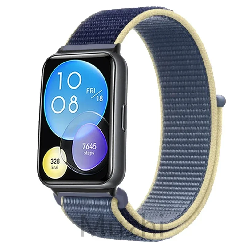 Nylon Sport Loop Band for Smartwatch - Durable Replacement Wristband Bracelet