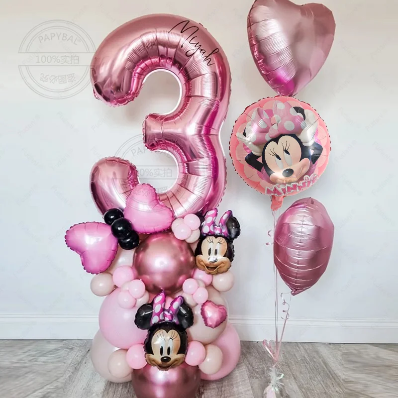 DaDisneyMinnieMouseBaloKitDecoraoFestadeAniversrioAdequado