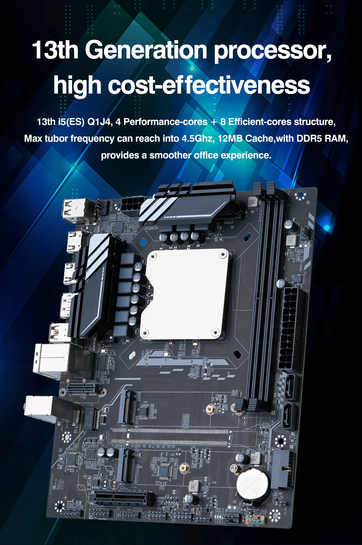 i5 12400Fとマザー、メモリセット Core i5-12400F+マザーがセットになった「はじめての自作