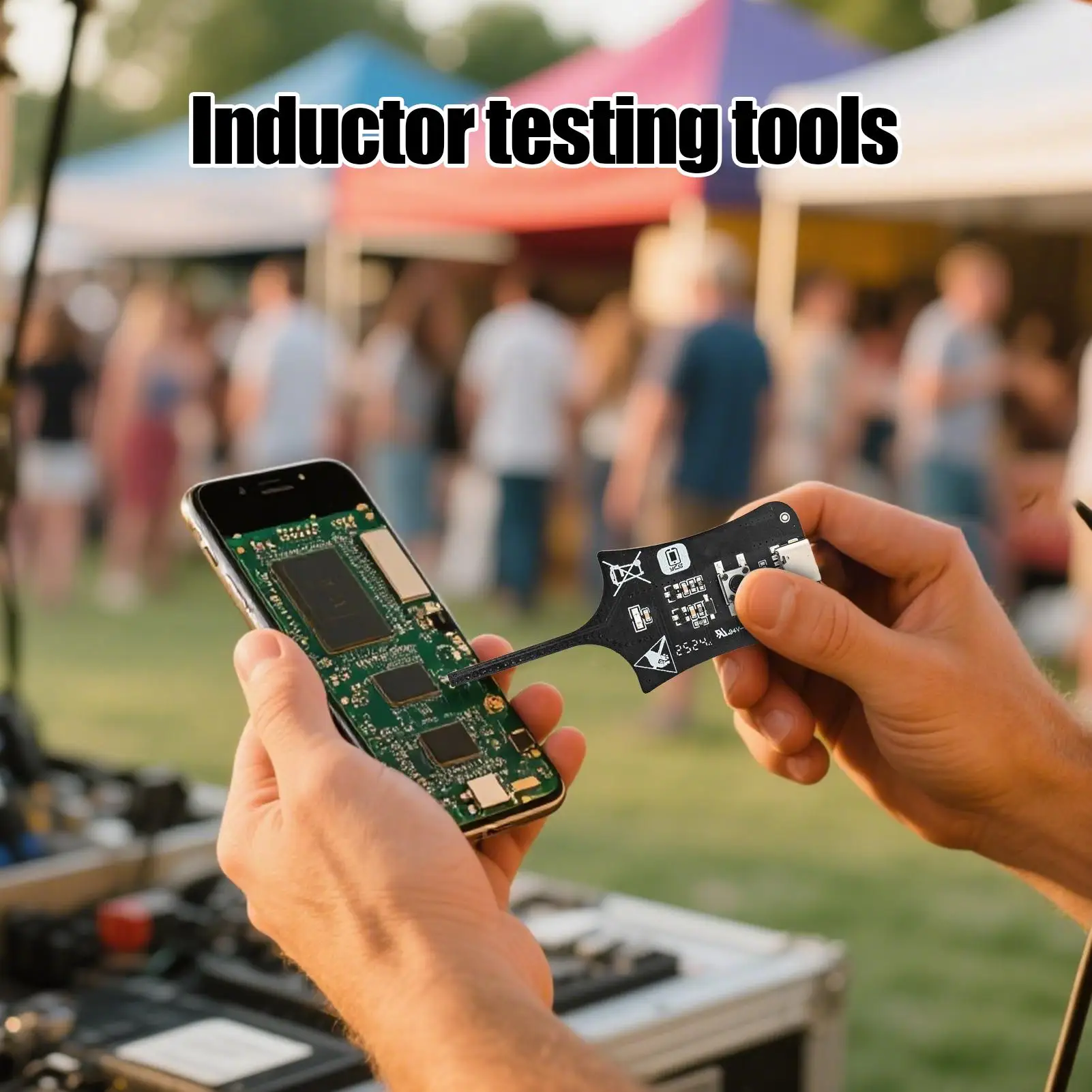 Tester per Induttori di Circuiti Stampati, Strumento Diagnostico per Schede Madri, Dispositivo Diagnostico per Test Componenti, Induzione Elettromagnetica - immagine 3