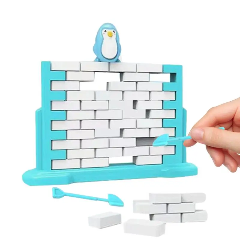 

Настольная игра s, креативная игра с двигающейся кирпичной стеной, настольная игра, Интерактивная игрушка для родителей и детей, обучающие игрушки для мальчиков и девочек