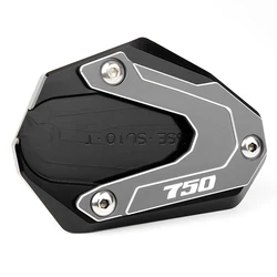 CNC Motorcycle Side Stand Enlarge Extension (750 - Grey)