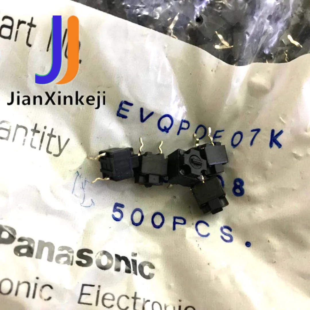 

20pcs 100% orginal new Mouse square switch button EVQP0E07K black dot