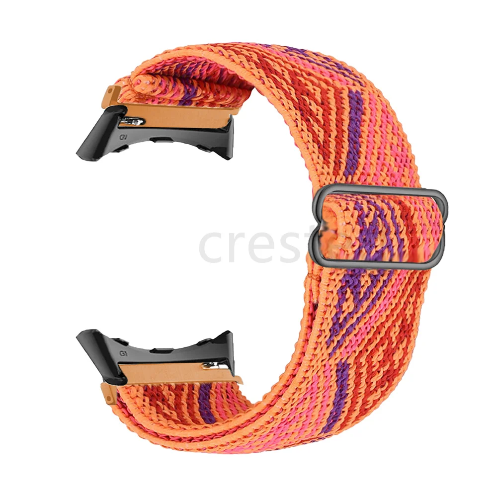 Adjustable Elastic Nylon Scrunchie Band for Watches - Solo Loop Bracelet Accessory