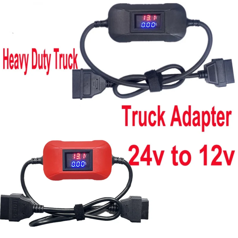 Адаптер OBD 24 В в 12 В для сканера Gold X431 easydiag 3,0