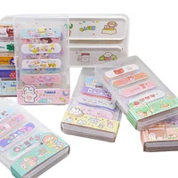 80pcs/box Cartoon Band Aid Kawaii Wound Dressing Patch for First Aid Strips for Children Kids Sticking Plaster Adhesive Bandages 1