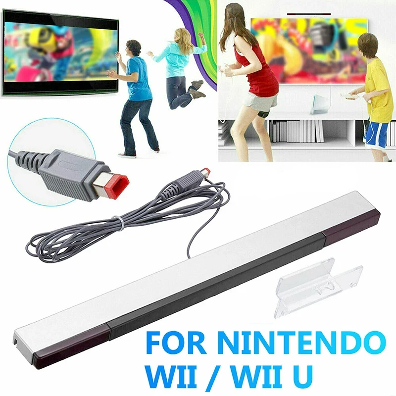 Wireless/Wired Infrared Sensor Bar with Bluetooth Remote Holder