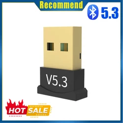 Bluetooth 5.3 USB Wireless Adapter for PC - Audio Receiver & Transmitter (USB Bluetooth 5.3)