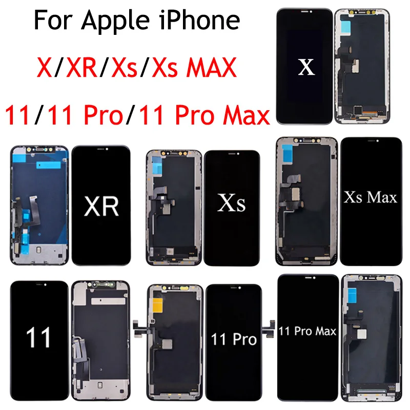AAA incell NEW For Apple iPhone 5 5S 6 6P 6s 6sP 7 7P 8 8P X Xs XR