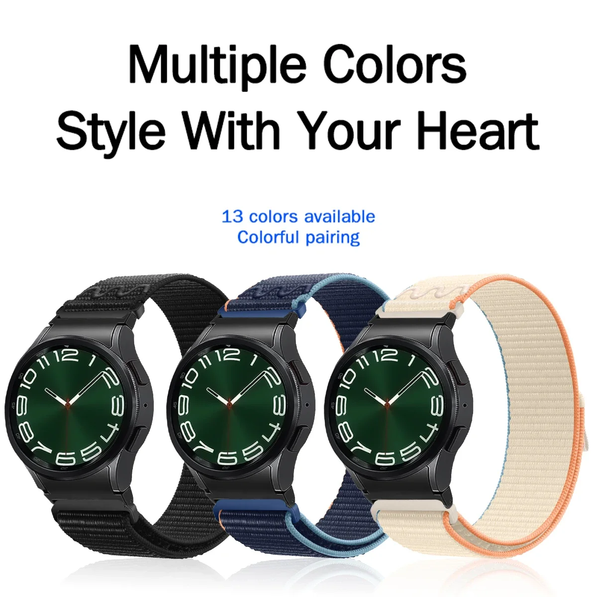 No Gaps Nylon Strap – Premium Nylon Bracelet Band