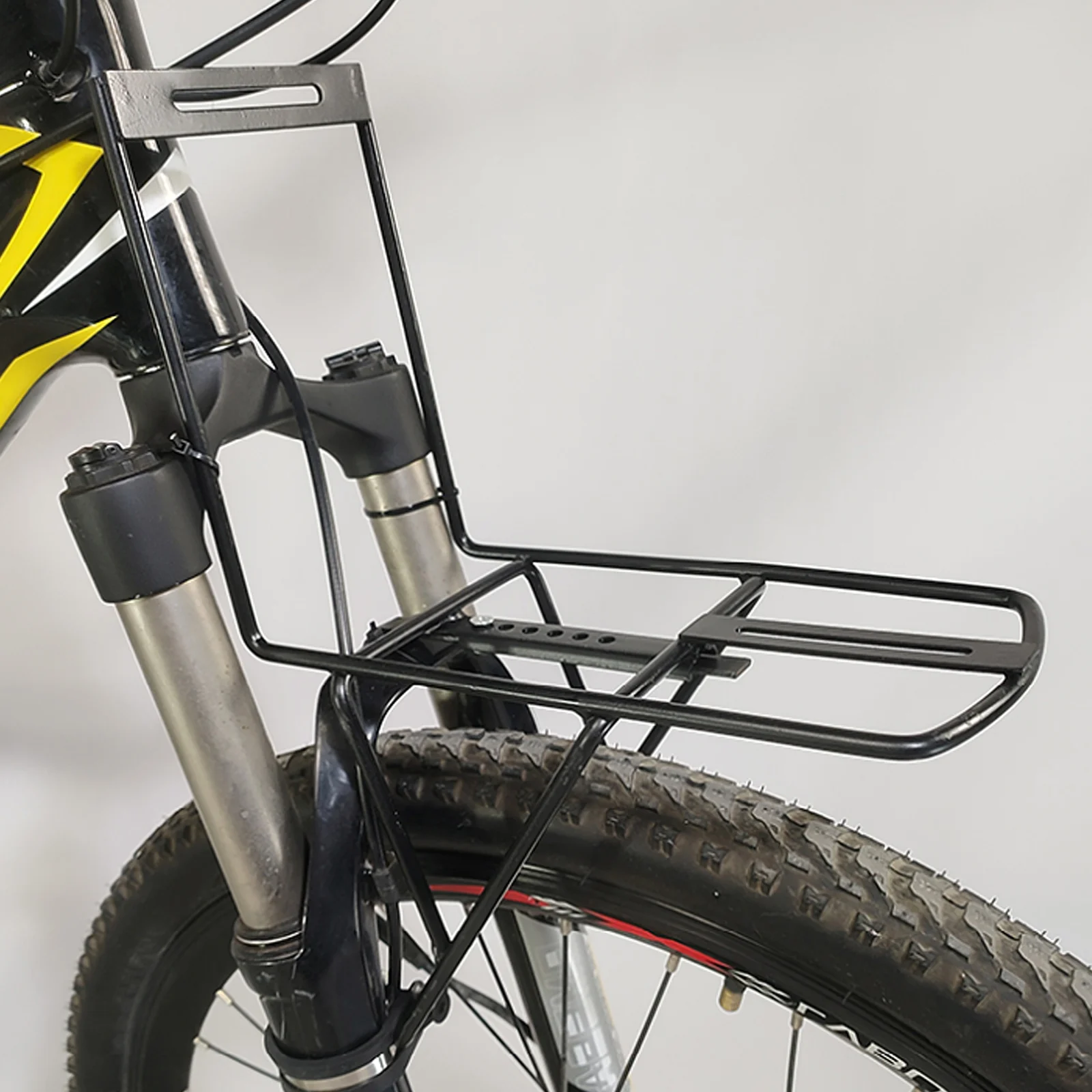 

Universal Steel Front Shelf Mountain Bike Front Frame Shoulder Bascket Bag Frames For Front Carrier Accessories