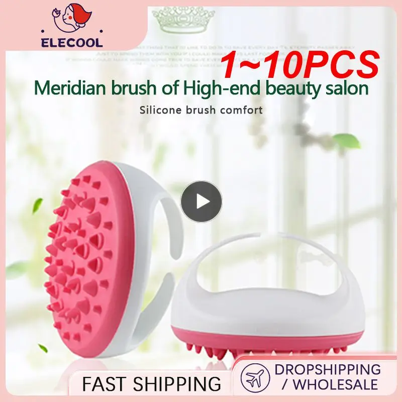 

1~10PCS Handheld Bath Shower Anti Cellulite Full Body Massage Brush Slimming Beauty Face Skin Care Tools Face Lifting Rolller