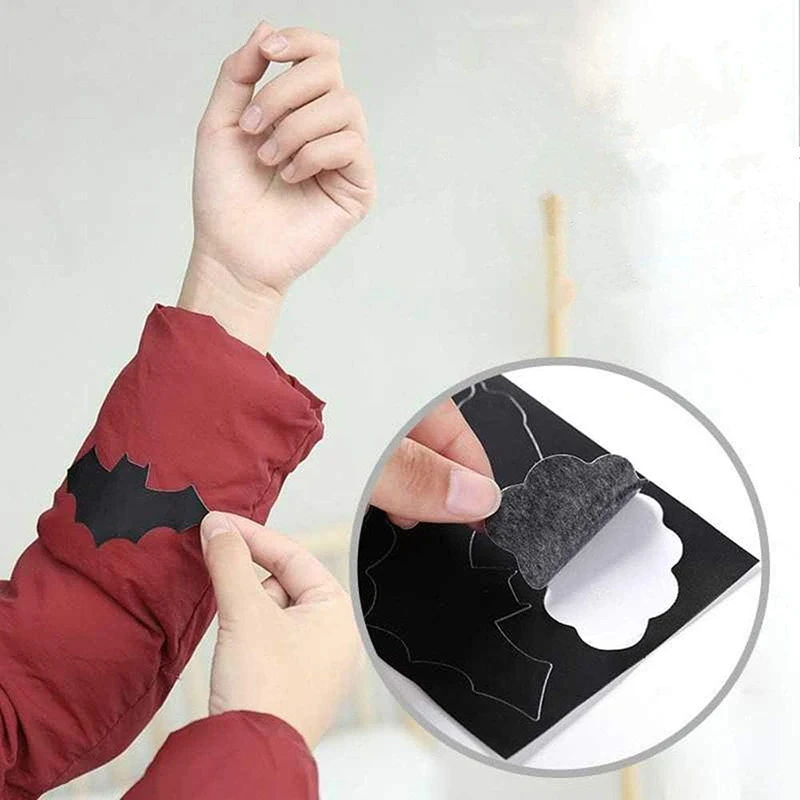 Self-Adhesive Black Repair Patches for Clothing and Outdoor Gear