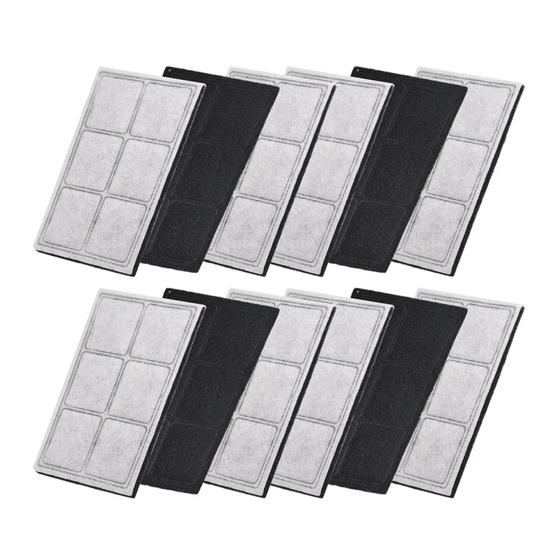 

12 Pcs Water Fountain Filters Replacement For Drinkwell Platinum Pets Cat Dogs Water Drinking Fountain Dispenser