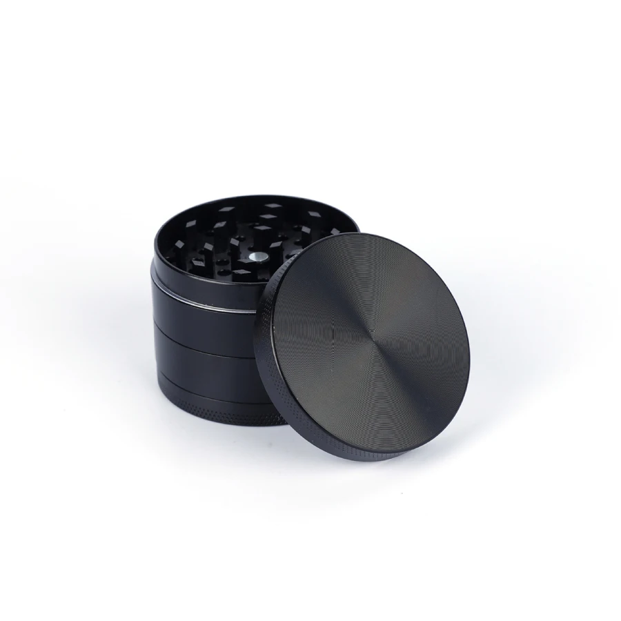 4 Layers Mini Cute 40mm Hemp Pepper Pot Spice Mill Zinc Alloy Metal Dry Herb Smoke Cigarette Accessories Herbal Tobacco Grinder 3