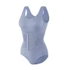 nouveau Body Shapewear avec ceinture à glissière femmes ventre contrôle Fajas corps Shaper taille formateur minceur Cincher hauts Corset