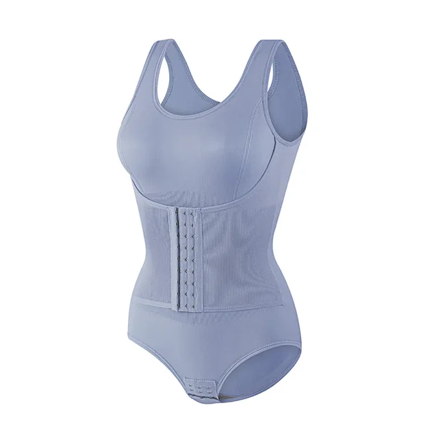 nouveau Body Shapewear avec ceinture à glissière femmes ventre contrôle Fajas corps Shaper taille formateur minceur Cincher hauts Corset