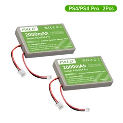 High - Capacity Rechargeable Battery for PlayStation 4 Controllers (2 PCS Battery)