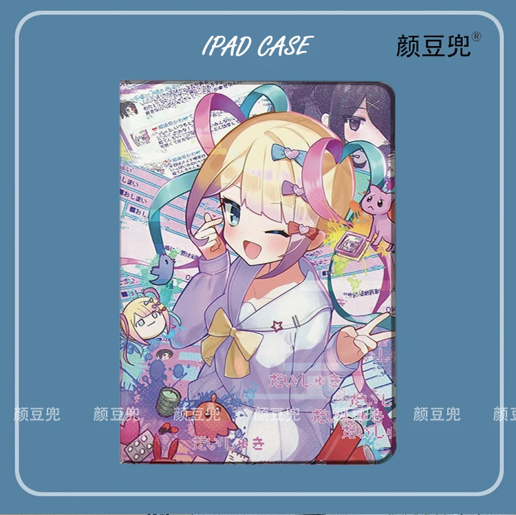 

NEEDY GIRL OVERDOSE Anime For iPad Air 3 4 5 10.9 Mini 4 5 6 For Pro 12.9 11 inch Luxury Silicone For iPad 10th Protective Shell