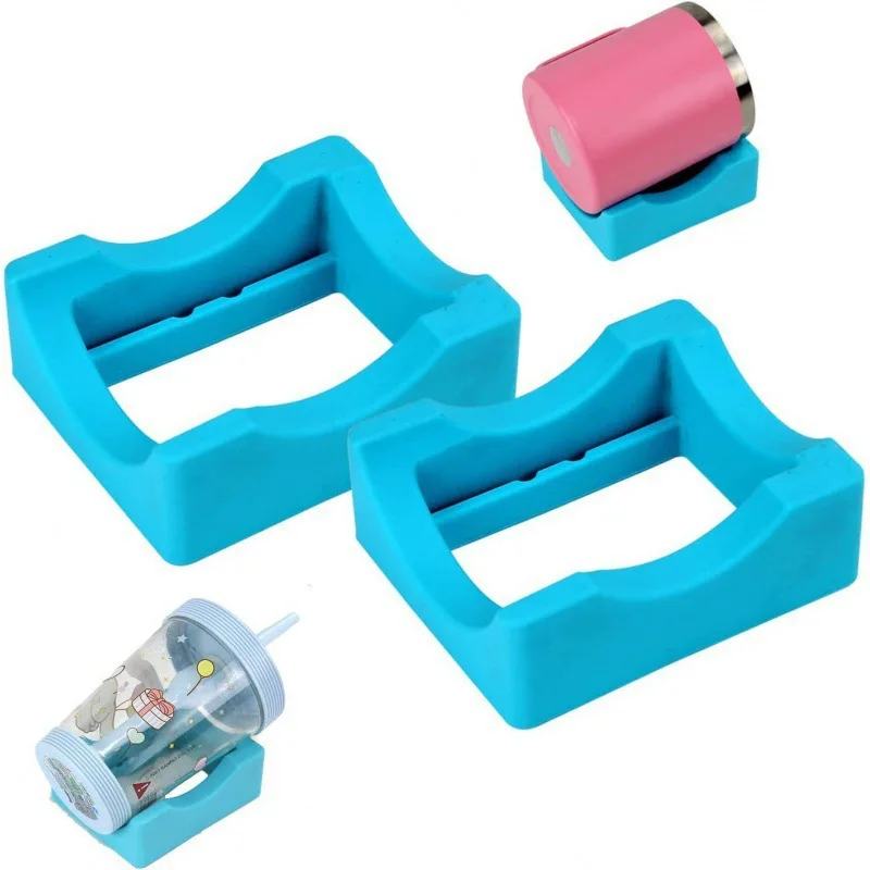 

Small Silicone Cup Cradle -in Slot Small Silicone Cup Cradle Tumbler Holder For Crafts Decals For Tumblers Small Tumbler Stand