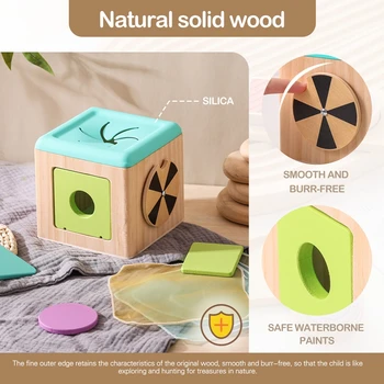 Wooden Magic Tissue Box - Wooden Toys 2