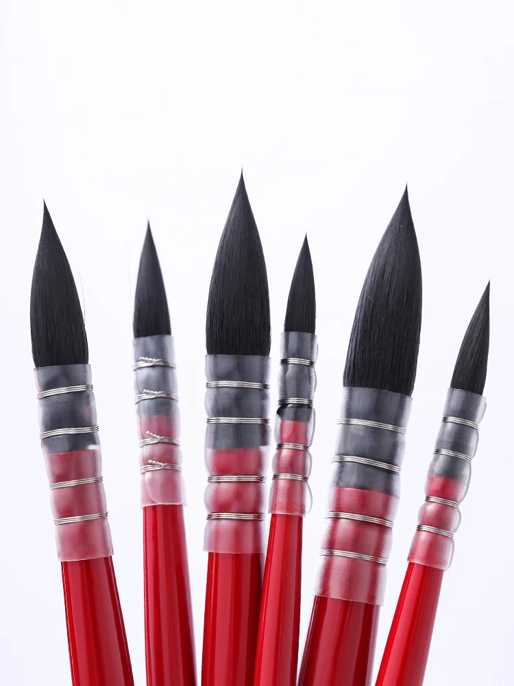 1Pc Professional Watercolor Paint Brushes,Mop Synthetic Squirrel Hair,Art Supplies for Painting,Great Watercolor Set for Artists 3