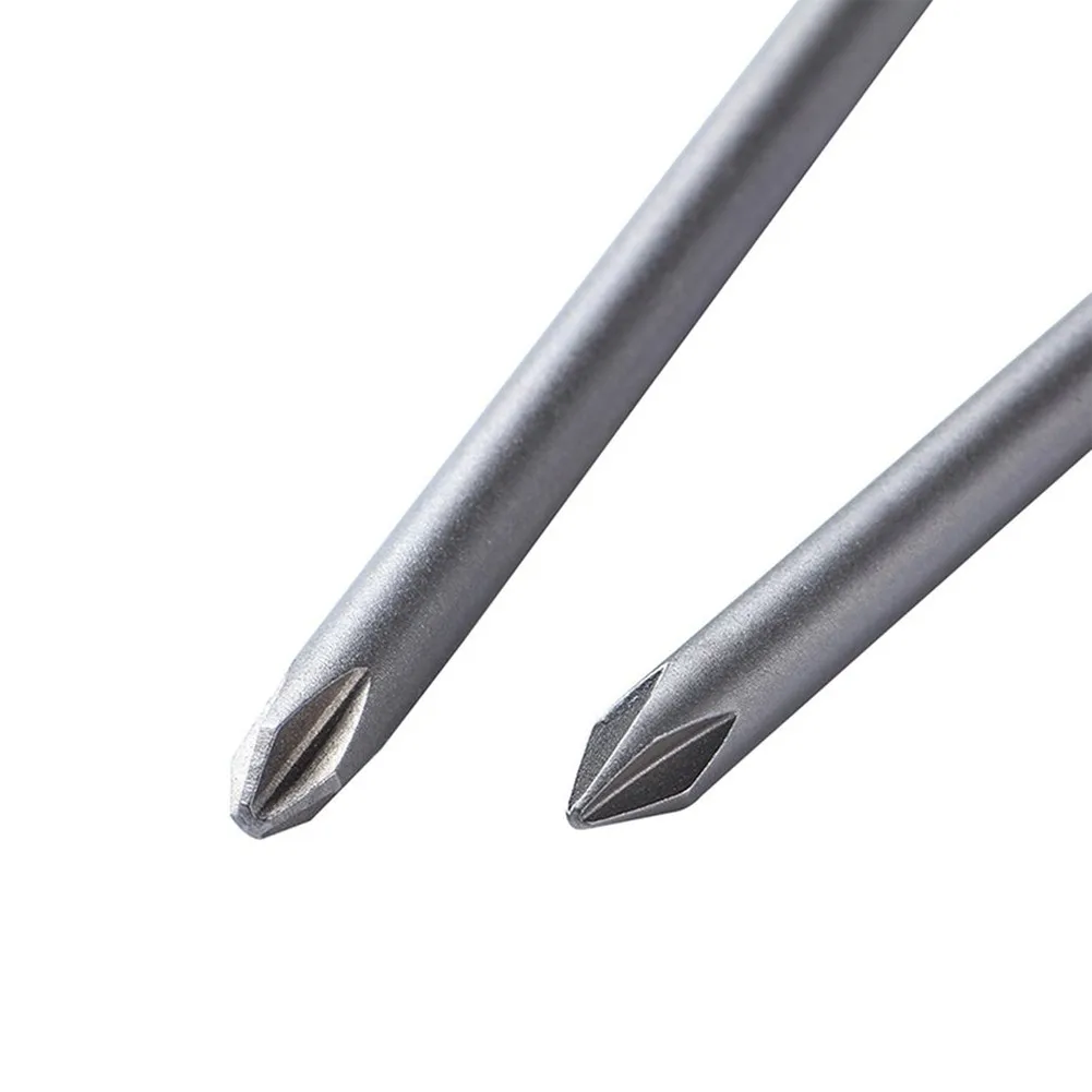 Description Picture 5 of item9Pcs PH1 PH2 Phillips Head Magnetic Screwdriver Bit S2 Alloy Steel 100mm Long For Electric Screw Driver Repair Tool