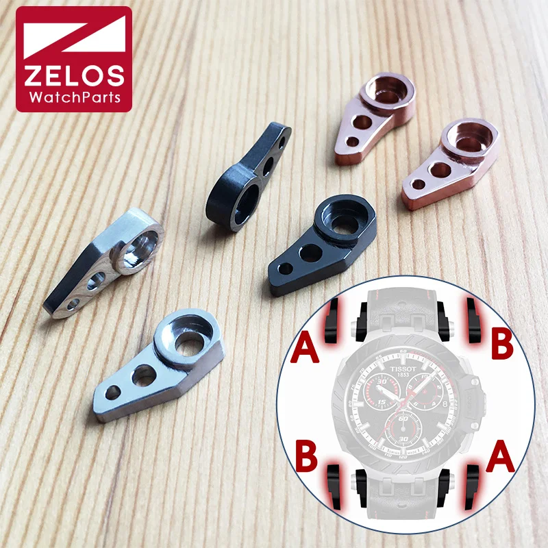 Cinturino In Acciaio Proteggi Le Parti Della Protezione Per Il Cinturino Dell'Orologio Tissot T-Sport T-Race Motogp T115