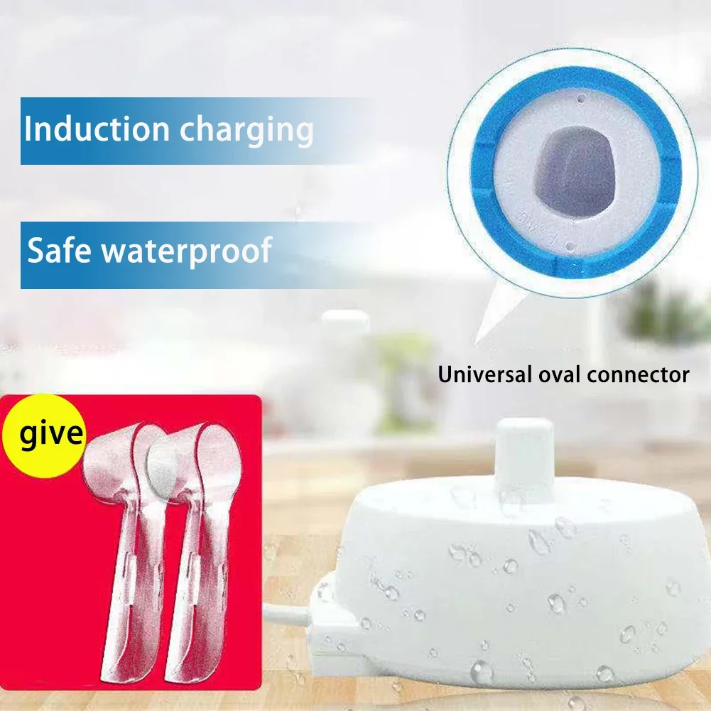 USB Travel Charger Dock for Braun Oral B Electric Toothbrush